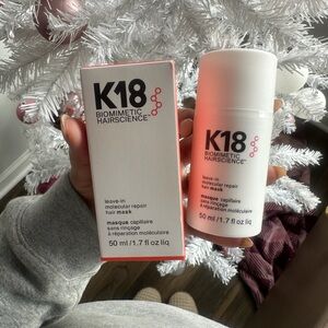 Sephora K18 Hair Mask - White and Red